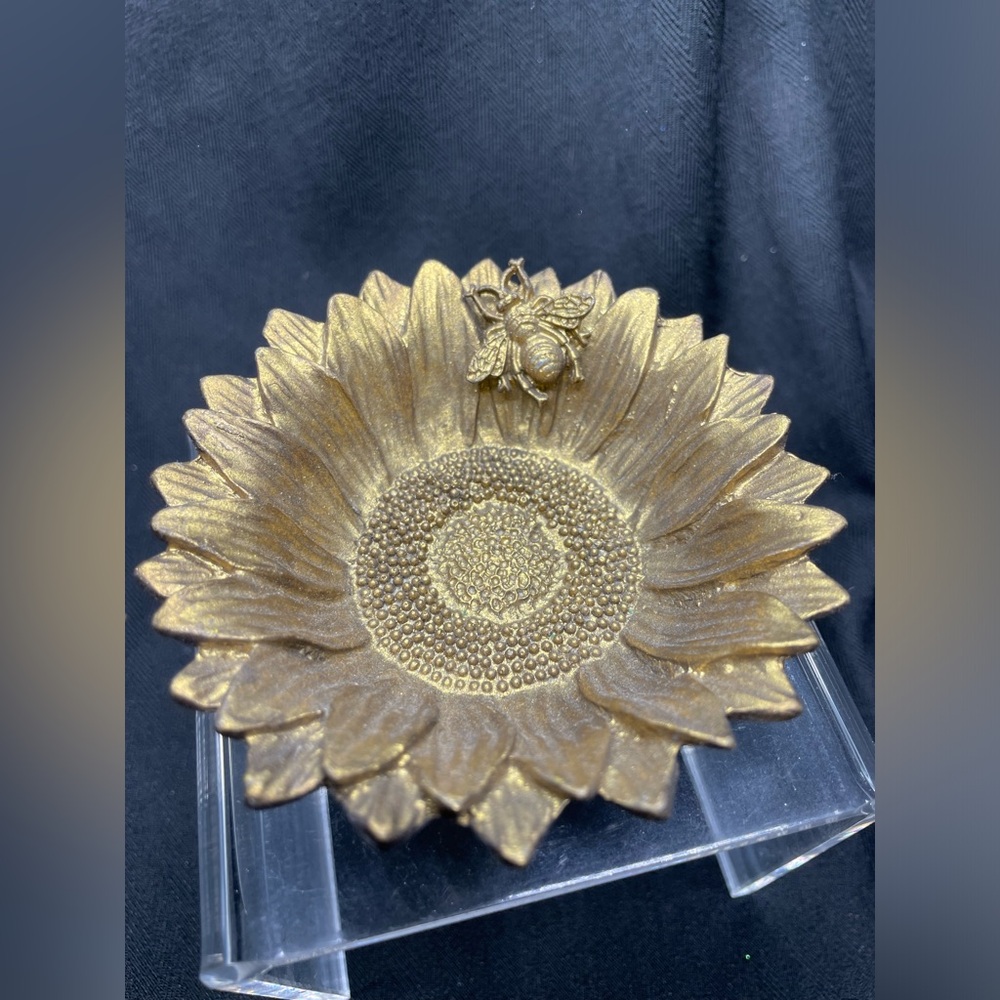 Sunflower Trinket Dish